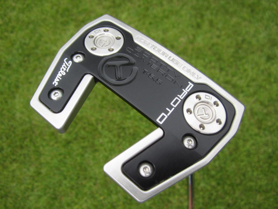 scotty cameron tour only sss phantom x t5 welded plumber neck circle t putter golf club with top line