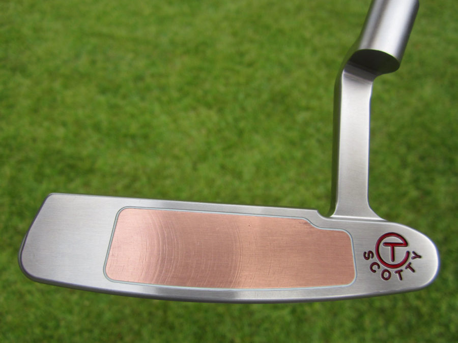 scotty cameron tour only sss t10 newport terylium buttonback circle t putter golf club