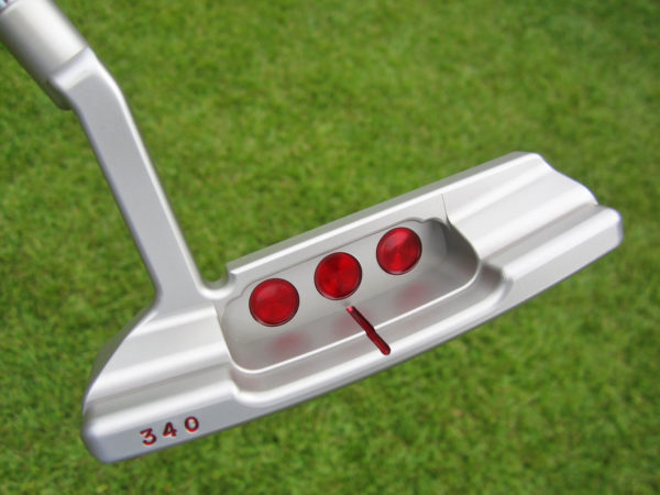 scotty cameron tour only sss timeless newport 2 circle t 340g putter golf club with three cherry bombs