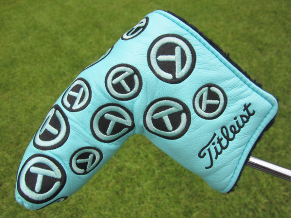 scotty cameron tour only dancing tiffany circle t blade putter headcover