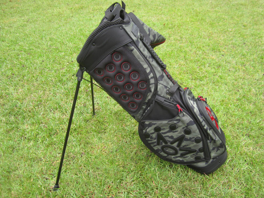 scotty cameron limited release 2023 las vegas camo and red circle t pathfinder carry stand golf bag