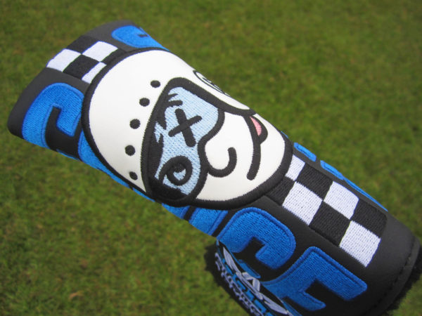 scotty cameron limited release custom shop champs choice black and blue blade putter headcover
