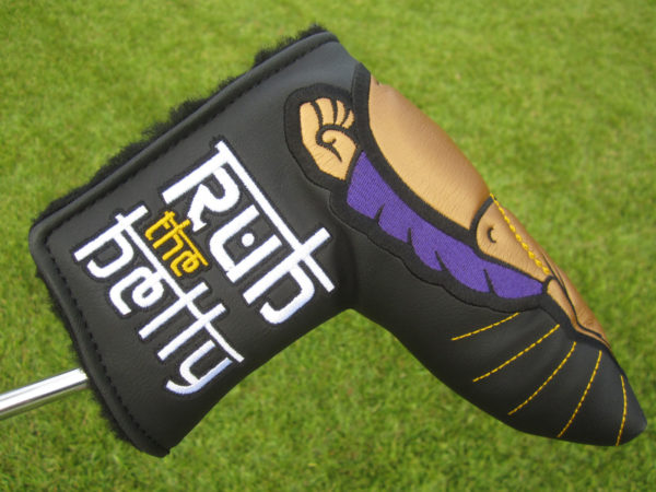 scotty cameron limited release encinitas california gallery rub the belly buddah blade putter headcover