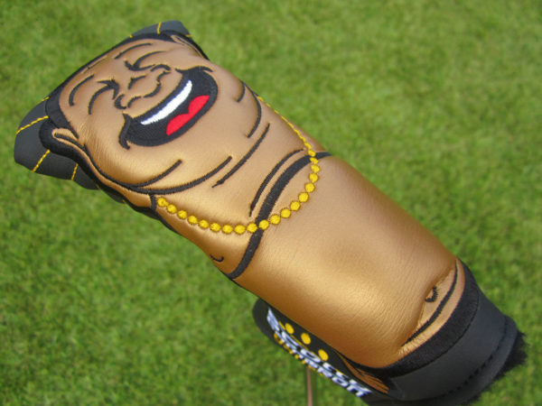 scotty cameron limited release encinitas california gallery rub the belly buddah blade putter headcover