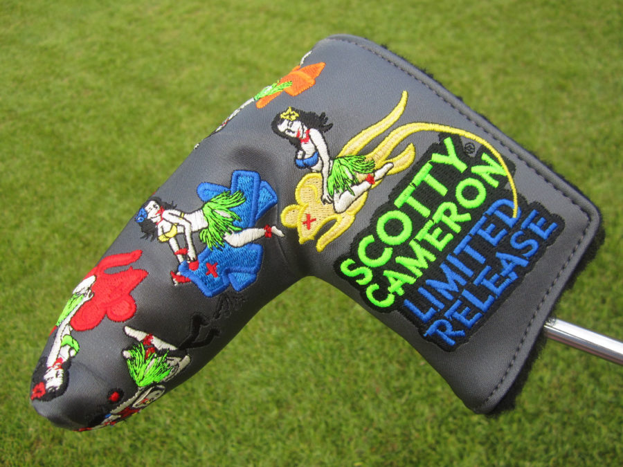 scotty cameron limited release custom shop giddy up blade putter headcover