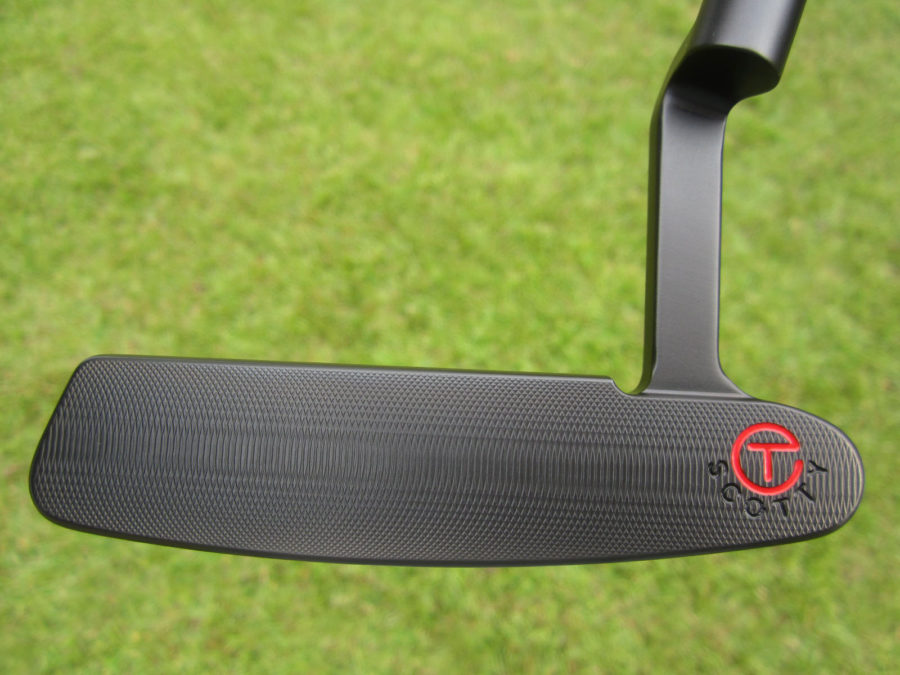 scotty cameron tour only black newport studio select circle t putter with red cherry bomb golf 360g golf club