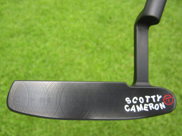 scotty cameron tour only 3x black carbon 009 circle t prototype putter golf club