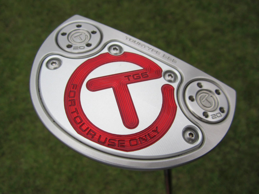 scotty cameron tour only 2023 sss golo tg6 tourtype special select circle t 360g putter with top line and black circle t shaft golf club