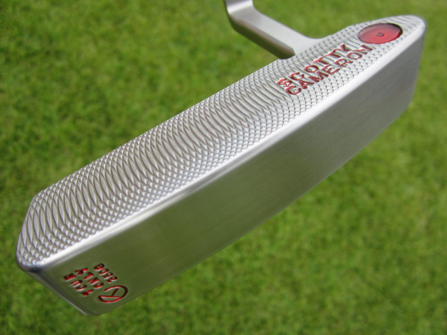 scotty cameron tour only sss deep milled timeless newport 2 circle t 350g putter with cherry bombs golf club