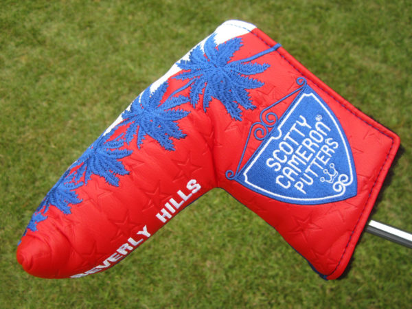 scotty cameron for tour use only 2023 us open beverly hills circle t blade putter headcover