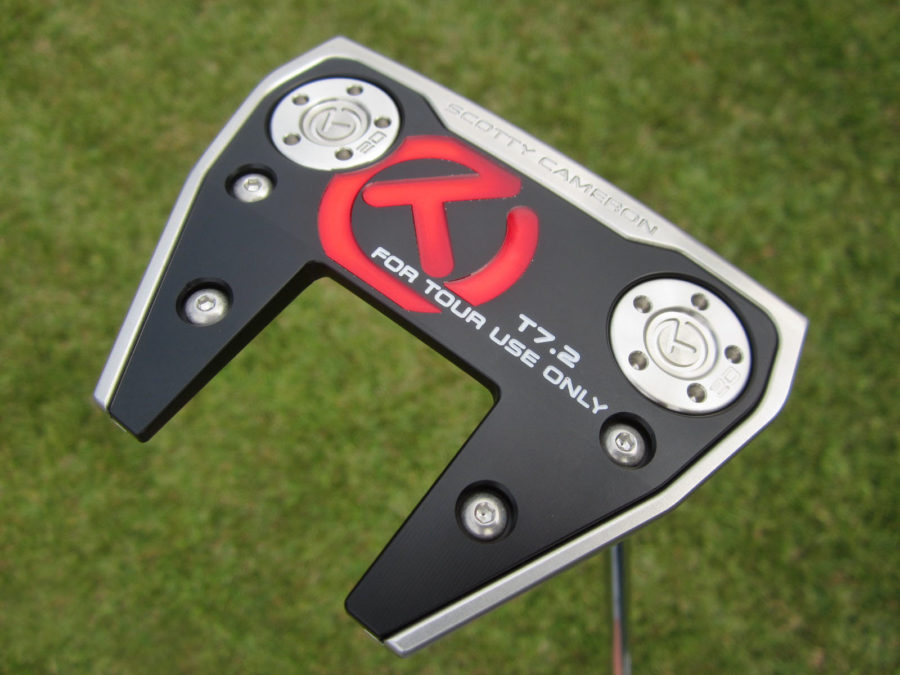 scotty cameron tour only 2023 sss phantom x t7.2 welded plumber neck circle t putter golf club