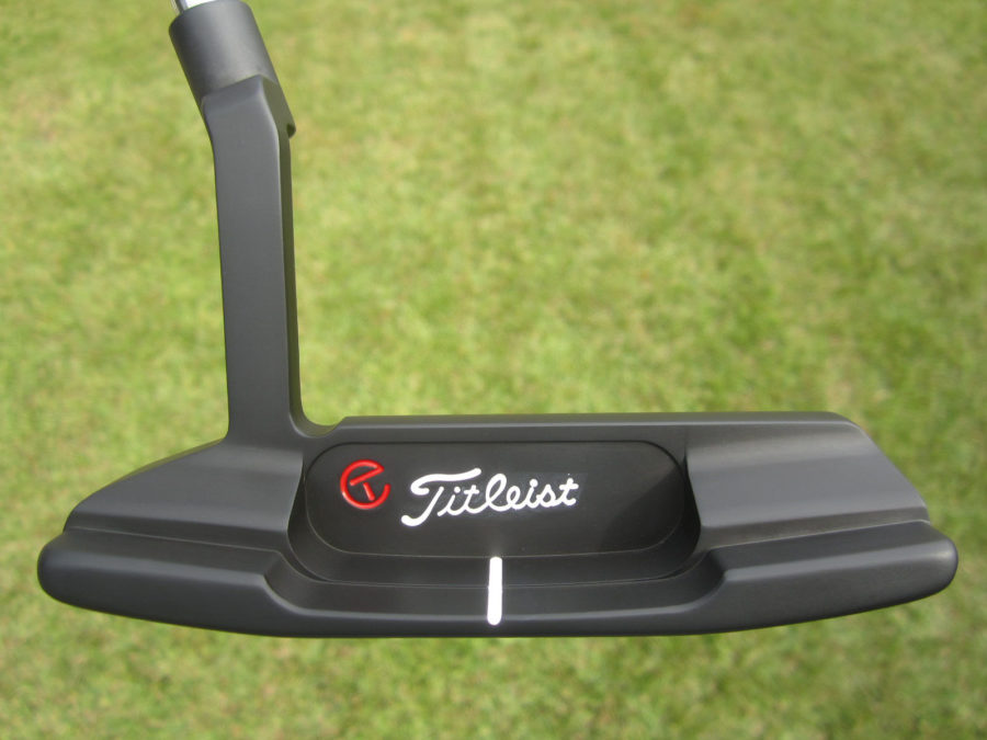 scotty cameron tour only 3x black carbon newport 2 tri sole handstamped circle t putter golf club