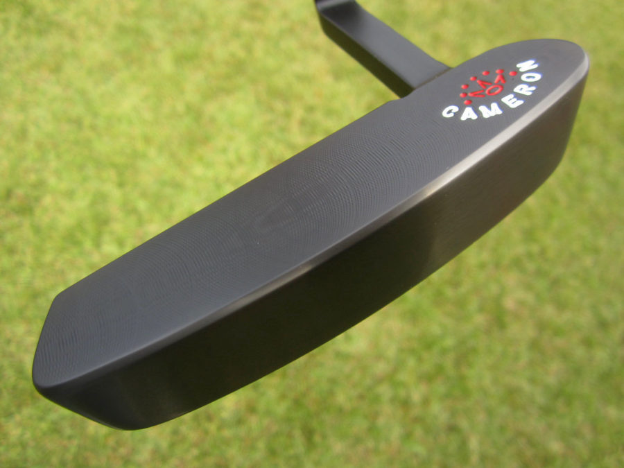 scotty cameron tour only black sss newport handstamped circle t putter golf club