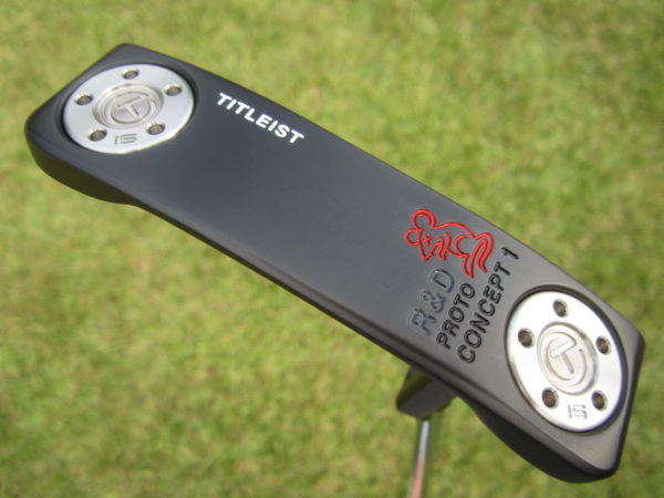 scotty cameron tour only black sss tour rat concept 1 circle t prototype putter golf club