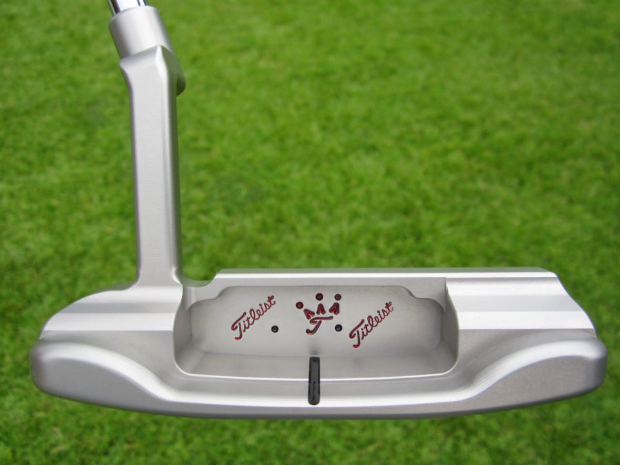 scotty cameron tour only sss masterful 009m circle t 350g putter with script titleist stamps and crown golf club