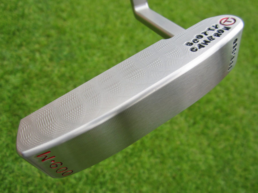 scotty cameron tour only sss masterful 009m circle t 350g putter with script titleist stamps and crown golf club