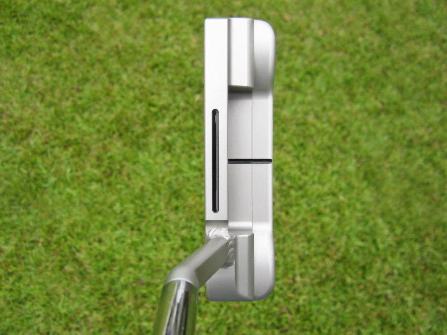 scotty cameron tour only sss masterful 009m circle t 350g putter with welded flojet neck and vertical top line with paint brush stamping golf club
