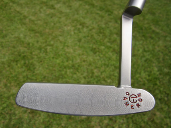 scotty cameron tour only sss newport beach welded long neck handstamped circle t putter golf club