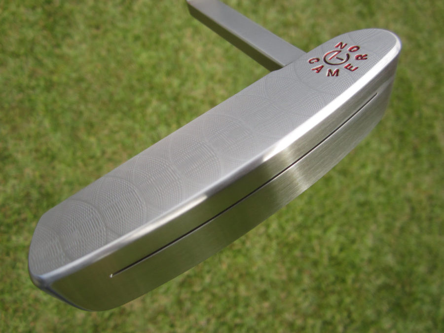 scotty cameron tour only sss newport beach welded long neck handstamped circle t putter golf club