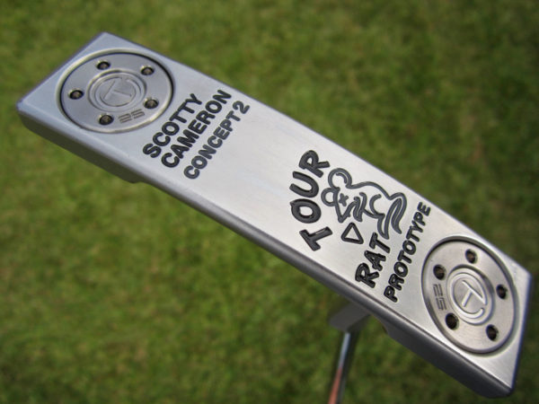 scotty cameron tour only sss tour rat concept 2 circle t prototype putter golf club