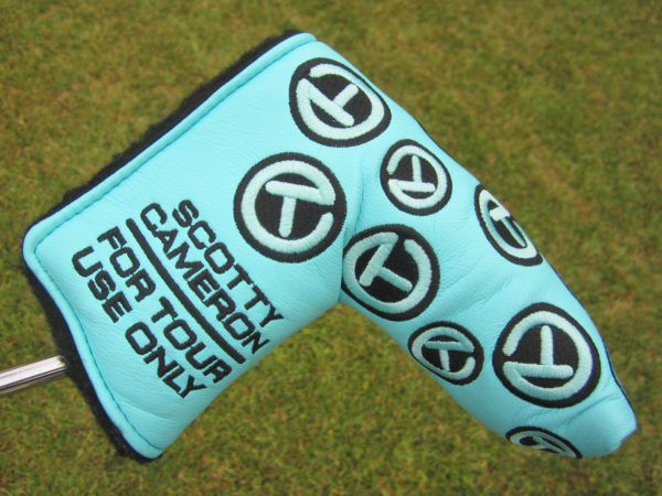 scotty cameron for tour use only tiffany dancing circle t blade putter headcover