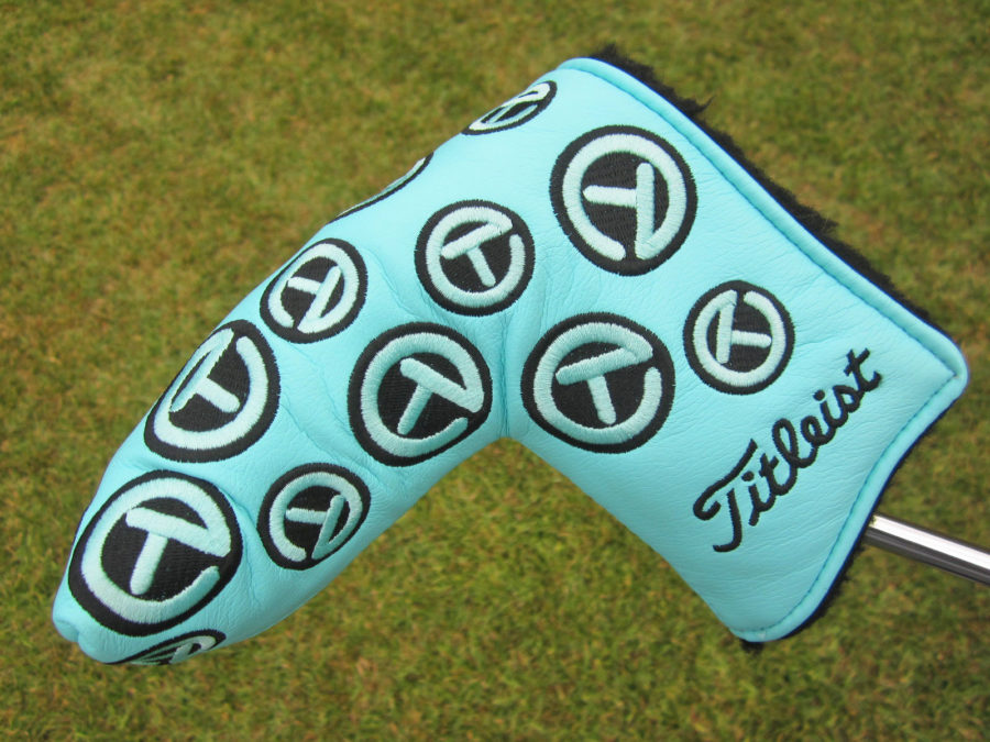 scotty cameron for tour use only tiffany dancing circle t blade putter headcover
