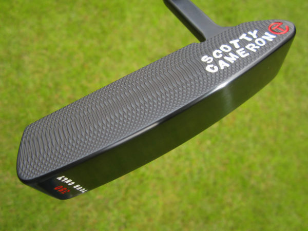 scotty cameron tour only deep milled carbon brushed black timeless newport 2 circle t 350g putter golf club