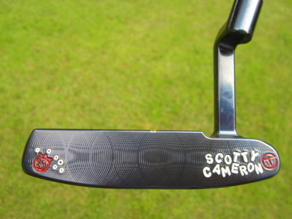 scotty cameron tour only chromatic blue masterful 009m circle t 350g putter with jackpot johnny stamp golf club