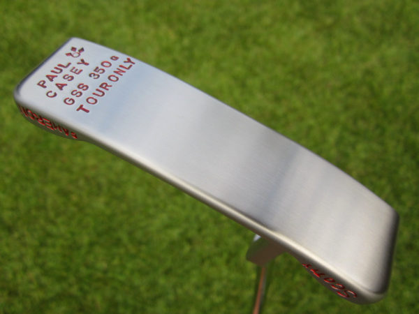 scotty cameron tour only gss newport 009 prototype circle t 350g putter made for paul casey golf club
