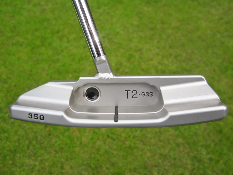 scotty cameron tour only gss t2 timeless newport 2 circle t 350g putter with welded centershaft neck golf club