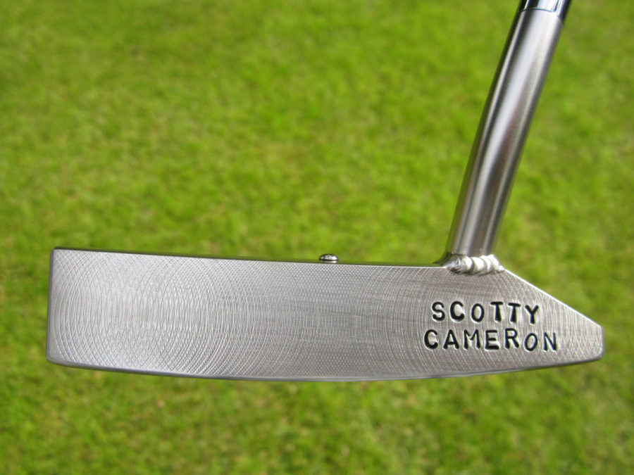 scotty cameron tour only sss craftsman squareback prototype circle t 345g welded 1.5 round neck bullet bottom sole putter golf club