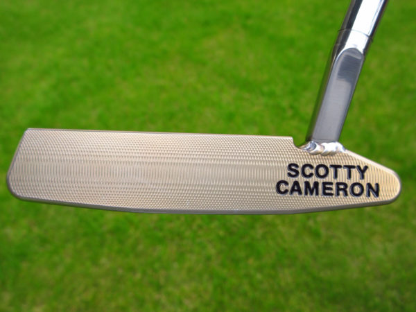 scotty cameron tour only two tone chromatic bronze and sss tour rat 2 circle t putter golf club with welded flojet neck