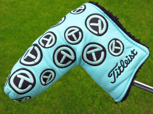 scotty cameron tour only tiffany dancing circle t patches blade putter headcover