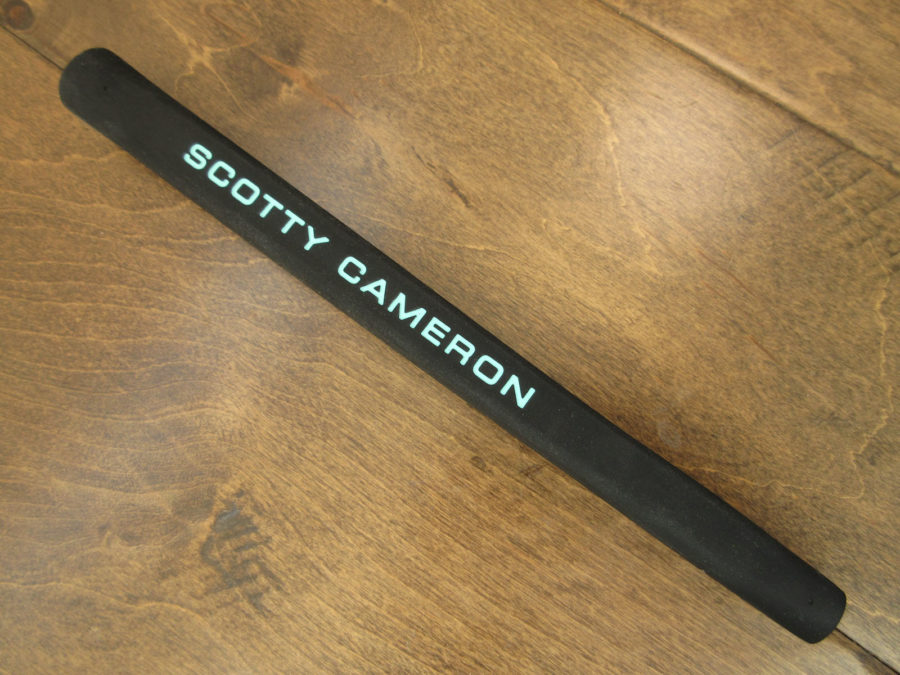 scotty cameron for tour use only black and tiffany pistolini plus circle t rubber putter grip