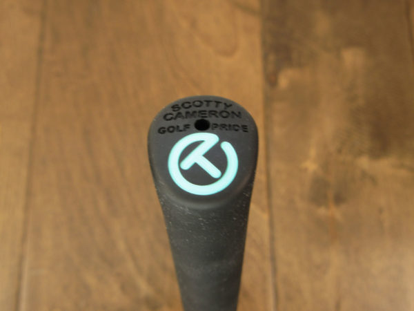 scotty cameron for tour use only black and tiffany pistolini plus circle t rubber putter grip