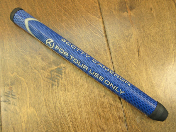 scotty cameron for tour use only blue slim paddle circle t winn putter grip