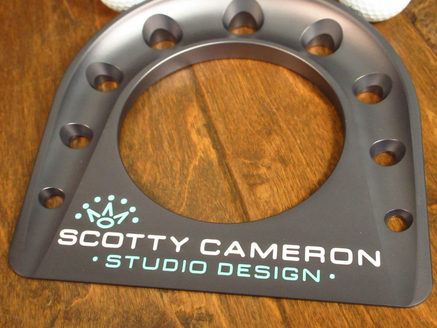 scotty cameron limited release tiffany studio design circle t indoor putting cup with pro v1 golf balls