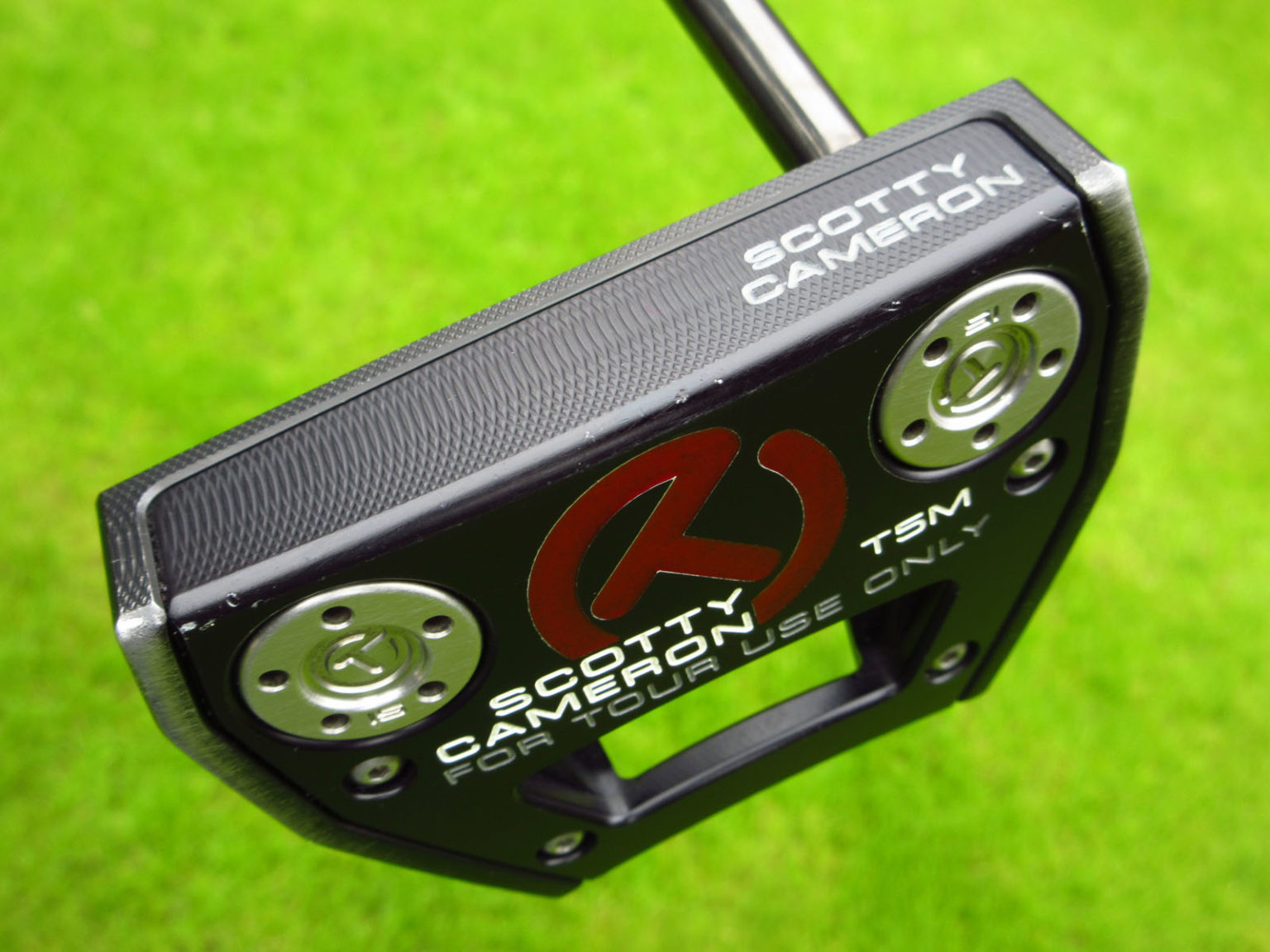 Grip De Putter Scotty Cameron Circle T Pistolero Plus - Noir/gris - Neuf