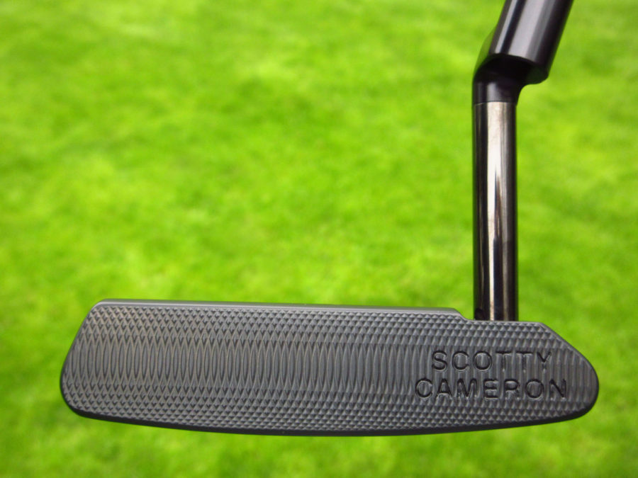 scotty cameron tour only black sqaureback plus sb+ select circle t putter with black knucklehead shaft golf club