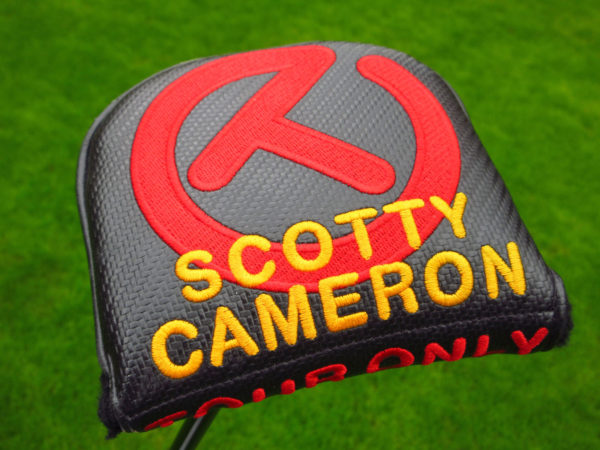 scotty cameron tour only futura x industrial circle t xl mallet putter headcover