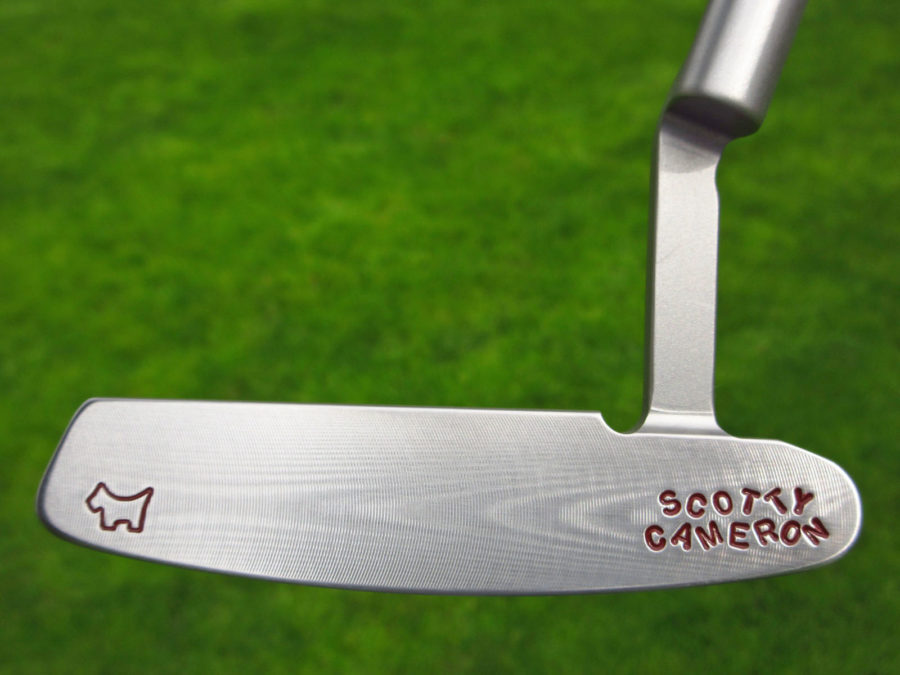 scotty cameron tour only gss newport mil spec handstamped circle t 340g putter golf club