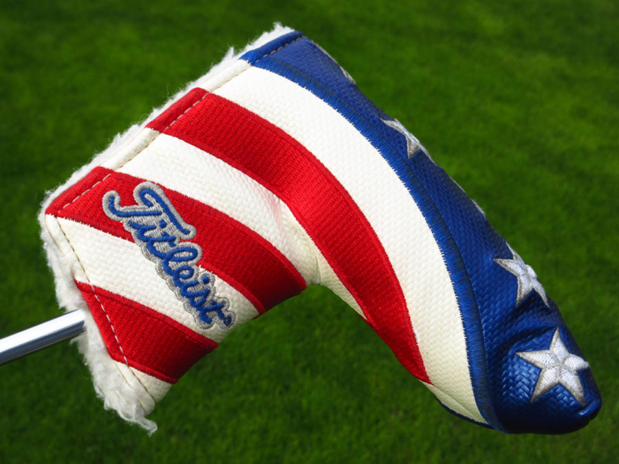 scotty cameron limited release 2011 us open stars and stripes usa flag balde putter headcover
