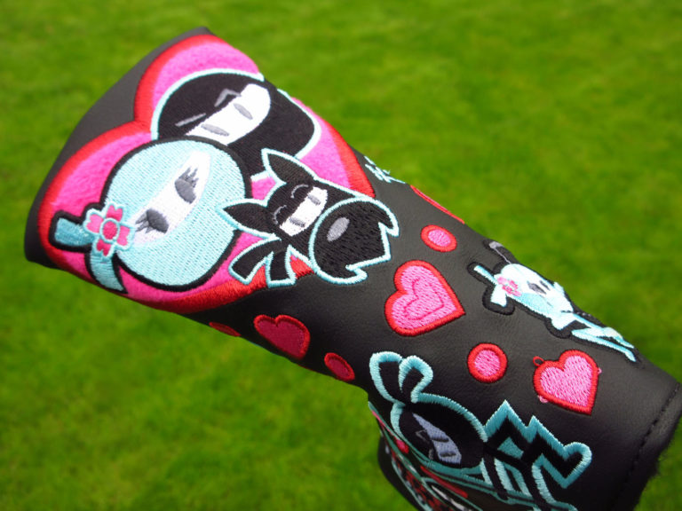 Lot 4 Couvre-putter Scotty Cameron Wasabi Hamamatsu Festival 2023 - Cuir, Comme Neuf