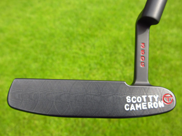 scotty cameron tour only 3x black 009 circle t 350g putter golf club