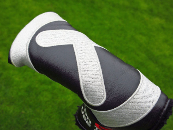 scotty cameron tour only black and silver industrial circle t blade putter headcover