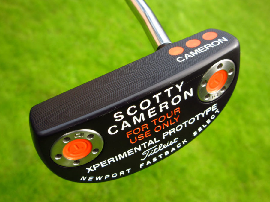 scotty cameron tour only black fastback studio select circle t putter golf club