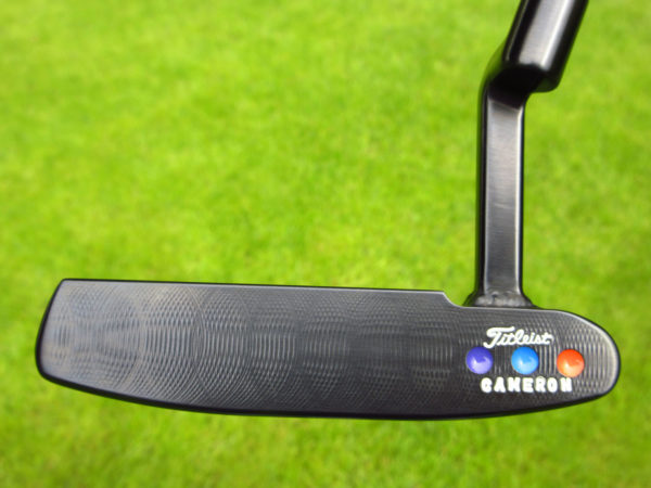 scotty cameron tour only brushed black carbon masterful 009m the art of putting circle t 350g putter golf club