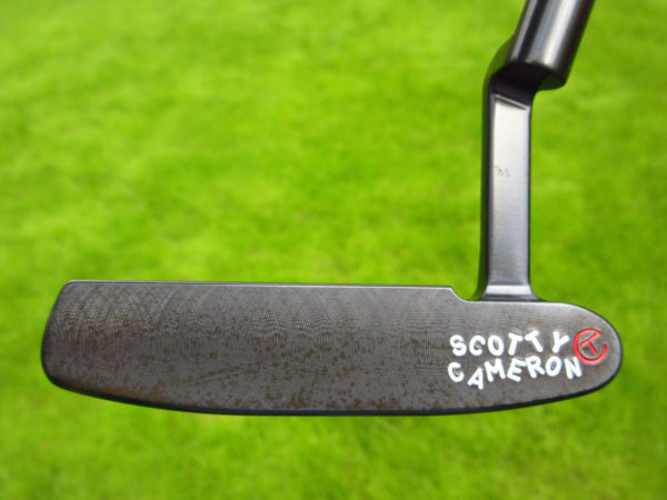 scotty cameron tour only carbon brushed black 009 beach circle t 330g putter golf club