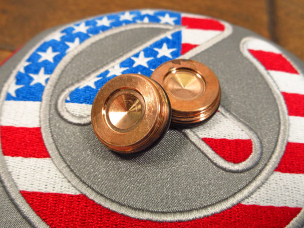 scotty cameron tour only copper tungsten translucent blue circle t select putter weights 30 gram 30g