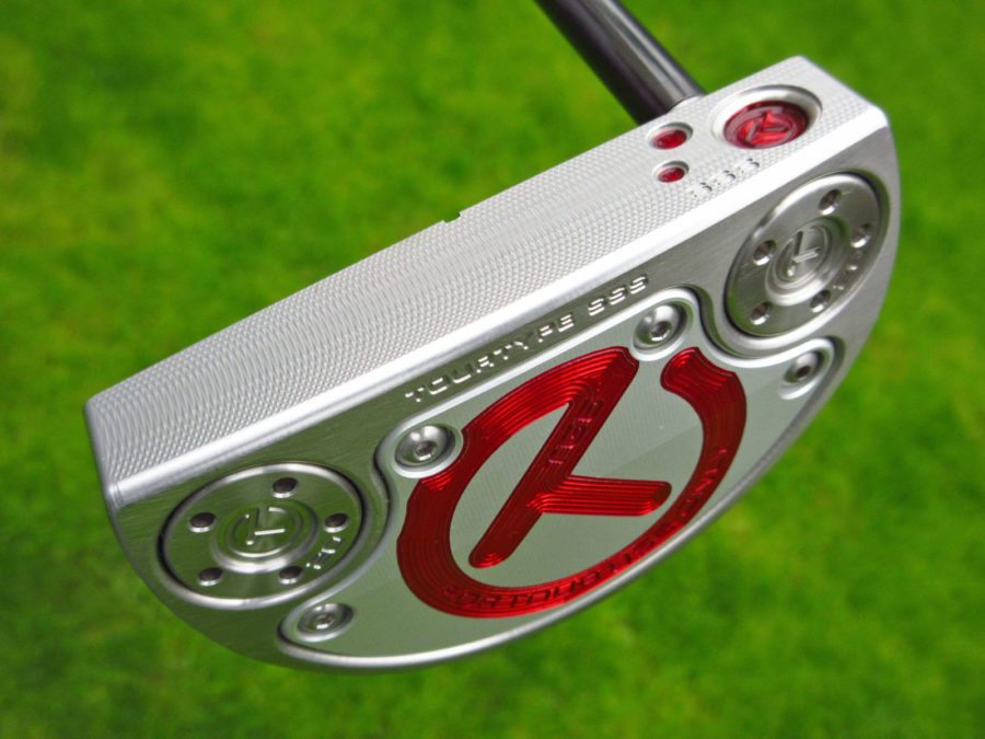 scotty cameron tour only sss golo tg6 tourtype circle t putter with black shaft and top line golf club